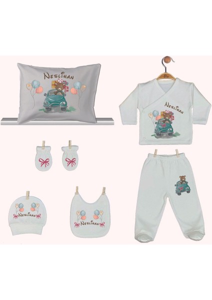 %100 Pamuk Organik Baskılı Isimli Bebek Hastane Çıkışı indirimleri