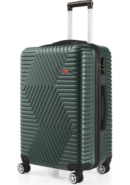 Suitcase Abs Haki Yeşil Orta Boy Valiz 600.07-O