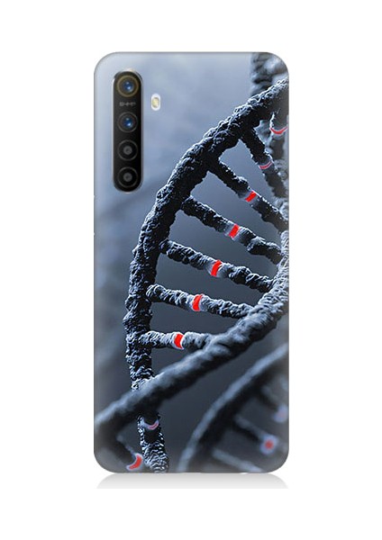 Realme Xt Uyumlu Dna Sarmalı Desenli Silikon Kılıf