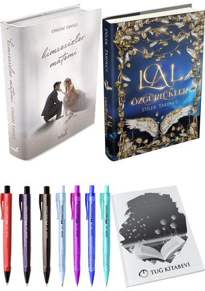 Lal Özgürlükler 2 Ciltli ve Kimsesizler Matemi 1 Ciltli Emine Tavuz 2'li Set + Hediyeli
