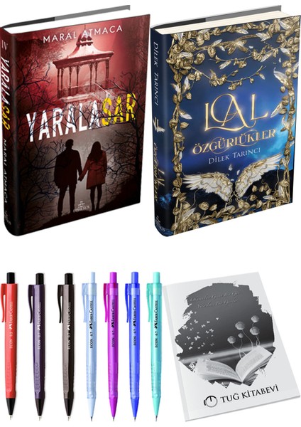 Lal Özgürlükler 2 Ciltli ve Ephesus Yayınları Yaralasar 4 Ciltli Maral Atmaca 2li Set + Hediyeli