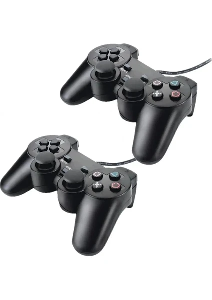 1+1 Pc Analog Oyun Oyuncu Kolu Game Pad