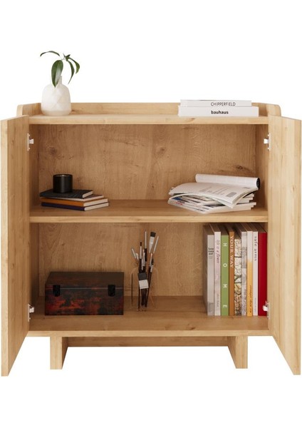Y1110 Boho Çok Amaçlı Dolap Safir 80 cm