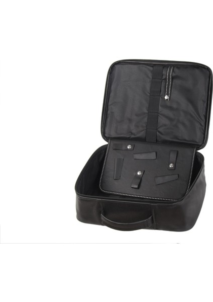 Kuaför Berber Deri Malzeme Çantası - Siyah modelleri