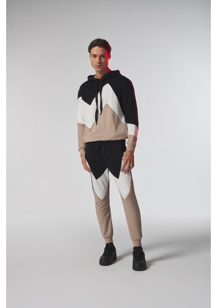 Bej-Siyah Eşofman Takımı fiyatları