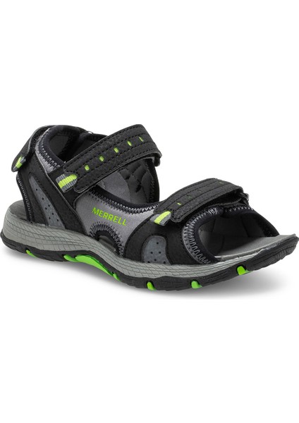 Panther Sandal 2.0 Erkek Çocuk Siyah Sandalet