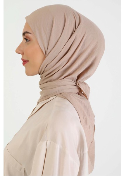 Koyu Bej Harem Scarf Incila Eşarp modelleri