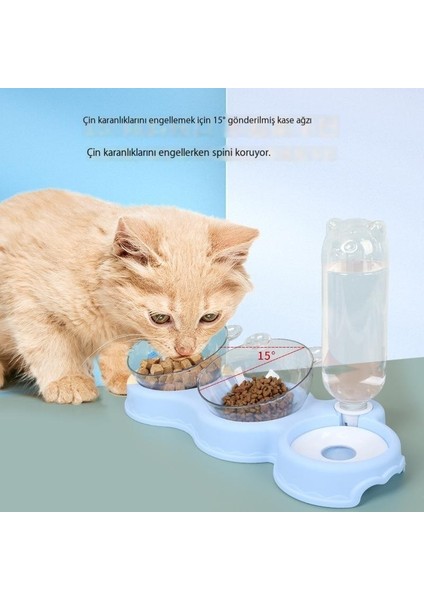 Otomatik Içme Köpek Kasesi Köpek Kase Köpek Su Kasesi Kedi Köpek Maması Kasesi Kedi Kase Çift Kase Seti (Yurt Dışından) fırsatları