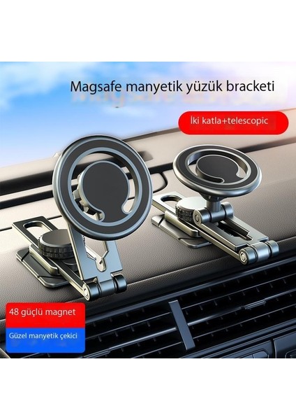 Askıya Alınmış Araba Manyetik Braketi Katlanır Araba Görünmez Braket (Yurt Dışından)