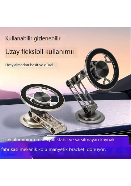 Navigasyon Araba Manyetik Tutucu Gösterge Paneli Araba Cep Telefonu Tutucusu Özel Araba (Yurt Dışından)