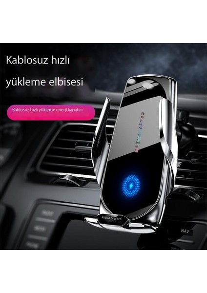 Araç Cep Telefonu Için Kablosuz Şarj Tutucusu (Yurt Dışından)