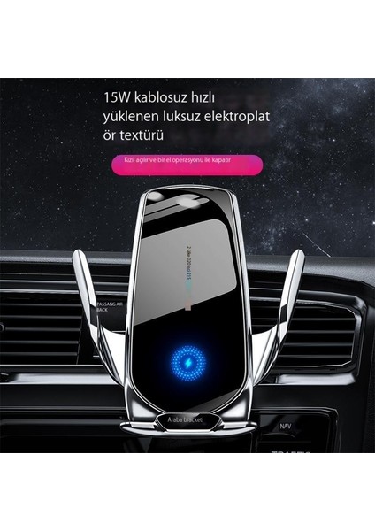 Araç Cep Telefonu Için Kablosuz Şarj Tutucusu (Yurt Dışından)