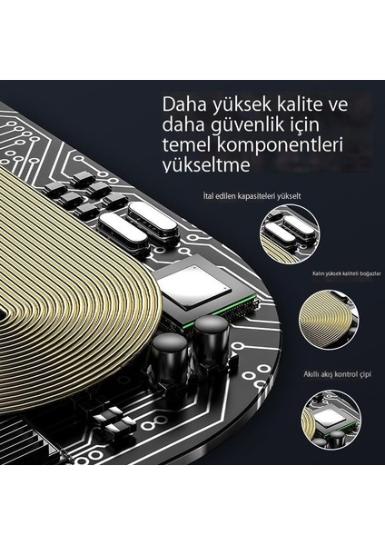 Araç Cep Telefonu Için Kablosuz Şarj Tutucusu (Yurt Dışından)