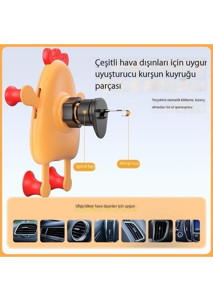 Karikatür Araç Tutucu Cep Telefonu Navigasyon Araba Cep Telefonu Tutucusu (Yurt Dışından)