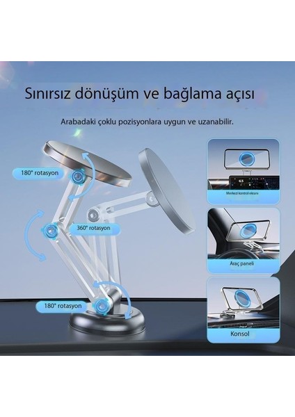 Pano Araba Manyetik Tutucu Katlanabilir Araç Telefonu Tutucusu (Yurt Dışından) fırsatları