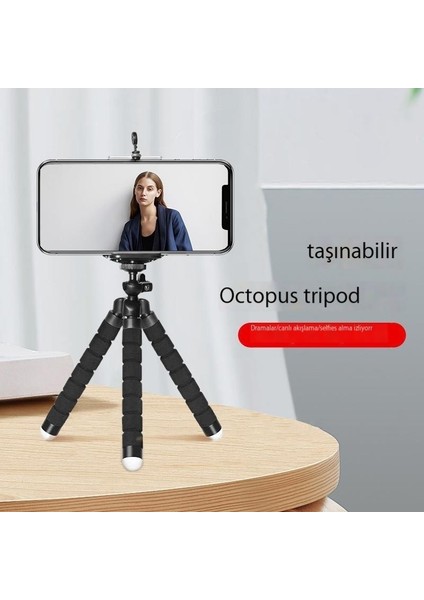 Çok Fonksiyonlu Taşınabilir Küçük Stand Cep Telefonları Için Evrensel Geri Çekilebilir Tripod Standı (Yurt Dışından) fiyatları