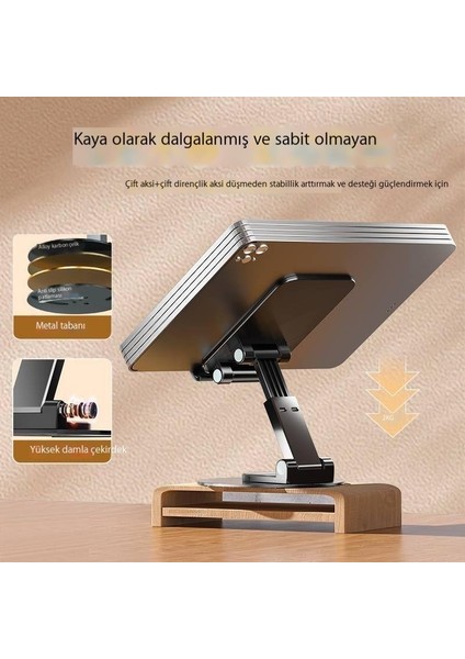 Masaüstü Cep Telefonu Standı Dönebilen Teleskopik Katlanır Cep Telefonu Standı Destek Çerçevesi (Yurt Dışından) fırsatları