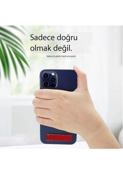 Tembel Insanlar Için Cep Telefonu Tutucusu Evrensel Bir Cep Telefonu Tutucusunu Katlayıp Yapıştırır (Yurt Dışından)