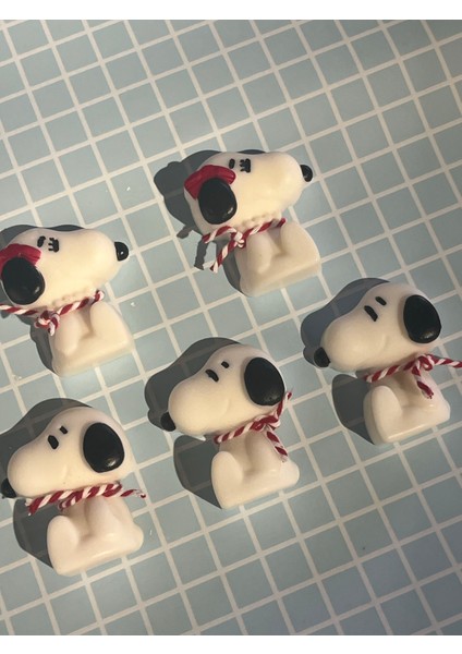 Yılbaşı Snoopy 2'li Buhurdanlık Mumu
