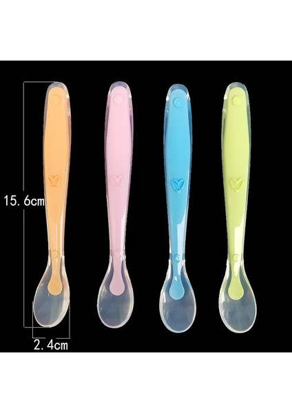 Sağlam Kutulu, Bebekler ve Küçük Çocuklar Için Uygun Gıda Sınıfı Besleme Kaşığı Yumuşak Kaşık Kase Sofra Takımı (Yurt Dışından) fırsatları