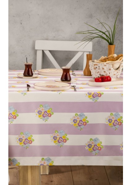 Spring Çizgili Masa Örtüsü 150x220cm fiyatları
