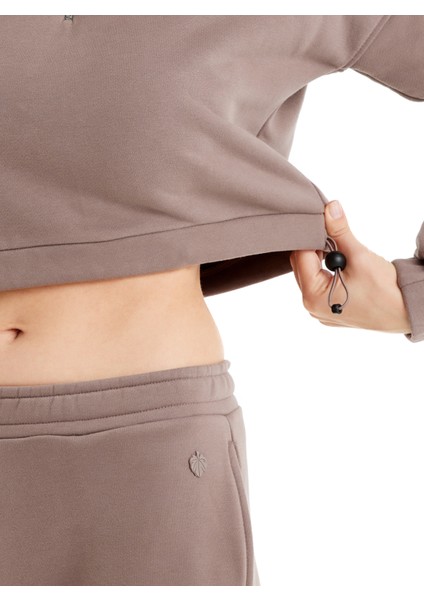 Kadın Sweatshirt 60462 - Vizon