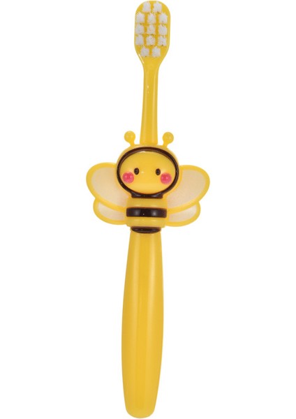 Popüler Üst Düzey Yumuşak Kıllı Karikatür Küçük Arı Çocuk Diş Fırçası 3-12 Yaş Arası Bebekler Için Özel Ev Diş Fırçası (Yurt Dışından)