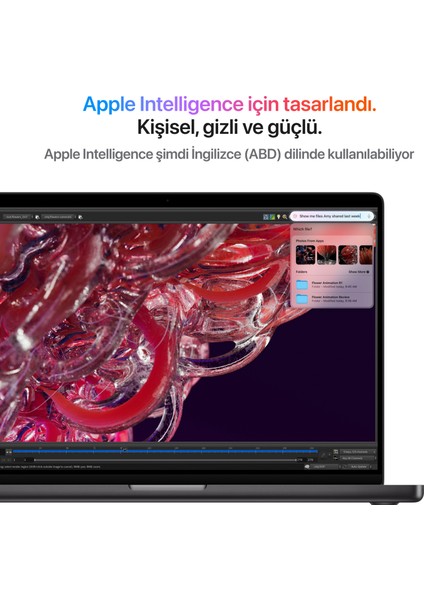 MacBook Pro M4 Max 48GB 1TB SSD macOS 16" Taşınabilir Bilgisayar Gümüş MX2W3TU/A