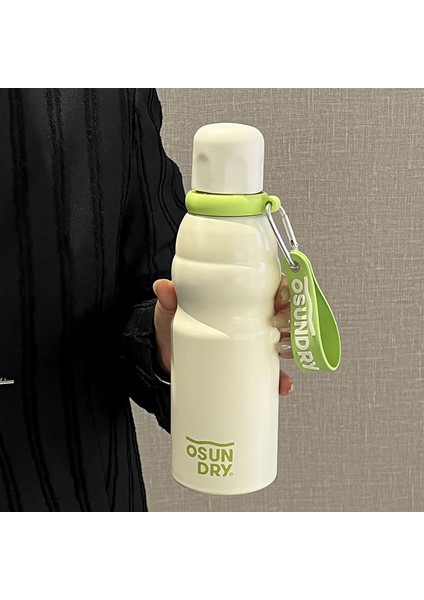 Kontrast Renkli Termos Bardak, Basit 316 Paslanmaz Çelik Termos Bardak, Kontrast Renk, Şık, Taşınabilir Öğrenci Su Bardağı Erkek ve Kız Çocukları Için (Yurt Dışından)