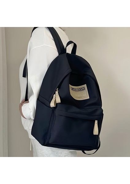 Okul Çantaları, Ortaokul ve Lise Öğrencileri Için Basit Tasarımlı Bilgisayar Sırt Çantaları, Üniversite Öğrencileri Için Geniş Kapasiteli ve Çok Yönlü Sırt Çantaları (Yurt Dışından)