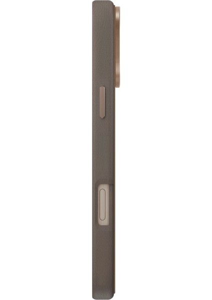 Apple iPhone 16 Pro Uyumlu Kılıf Lyden Ds Dualtone Serisi Vegan Deri Kaplama Magsafe Özellikli (Magclick™)