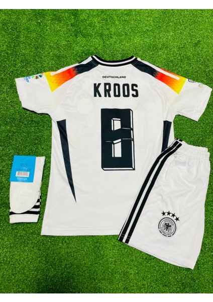 Almanya Euro 2024 Toni Kroos Çocuk Iç Saha Forması 3'lü Set