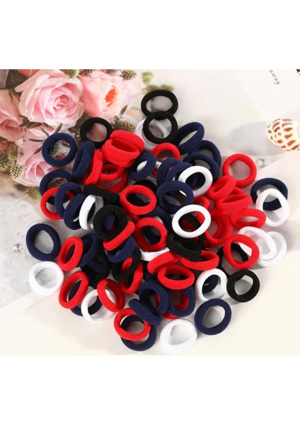 - 30 Adet Renkli Havlu Toka Çocuk Ve Yetişkin Tokası Çap 3 Cm