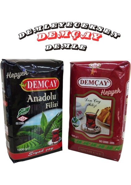 Anadolu Filizi 1000 gr + Dem Çay Filizi 1000 gr