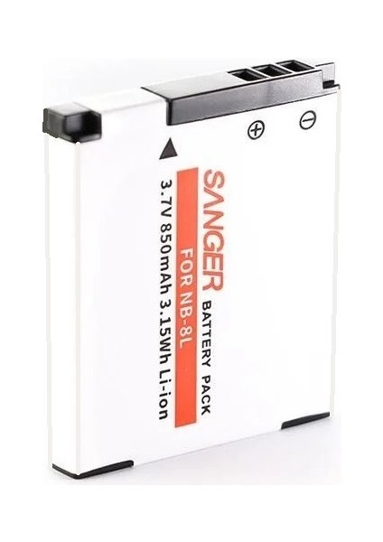 Nb-8l, Canon Powershot A3350, A3350IS, A3300IS, A3200IS, A3200, A3150IS, A3000IS Bataryası