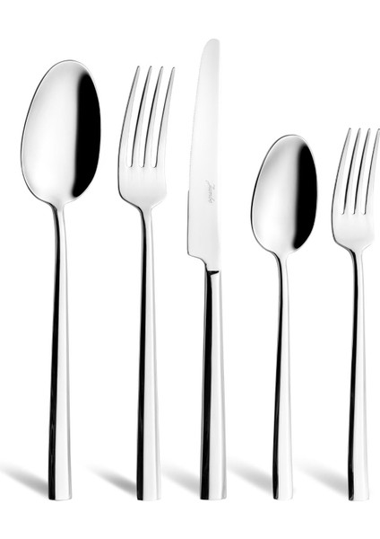 3404 60 Parça 12 Kişilik Çelik Çatal Kaşık Bıçak Takımı