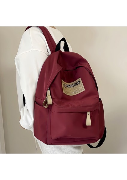 Okul Çantaları, Ortaokul ve Lise Öğrencileri Için Basit Tasarımlı Bilgisayar Sırt Çantaları, Üniversite Öğrencileri Için Geniş Kapasiteli ve Çok Yönlü Sırt Çantaları (Yurt Dışından)