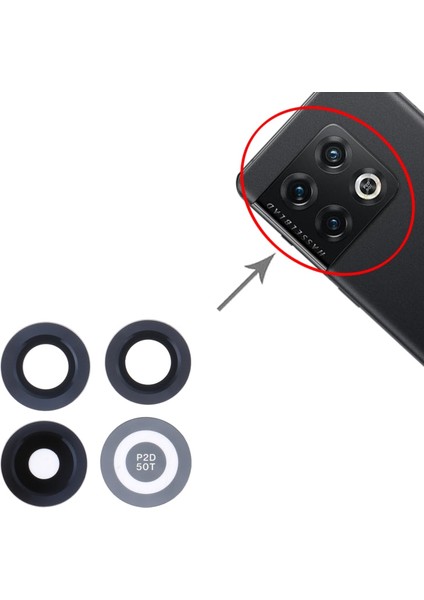 Oneplus 10 Pro Uyumlu Kamera Lensi Cam NE2210, NE2211, NE2213, NE2215, NE2217