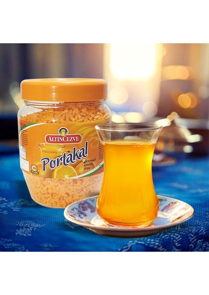 Granül Portakal Aromalı Içecek Tozu 300 gr - 10LU Paket