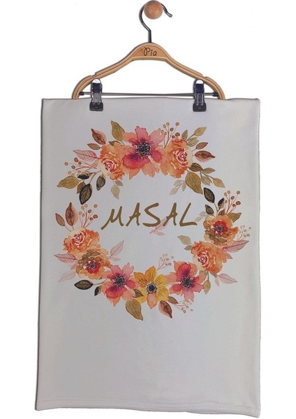 Isme Özel Organik Baskılı %100 Pamuk Tulum, Battaniye ve Yastık Kılıfı Hastane Çıkışı