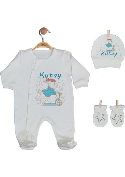 Isme Özel Organik Baskılı %100 Pamuk Tulum, Battaniye ve Yastık Kılıfı Hastane Çıkışı fiyatları