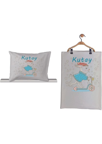 Isme Özel Organik Baskılı %100 Pamuk Tulum, Battaniye ve Yastık Kılıfı Hastane Çıkışı modelleri