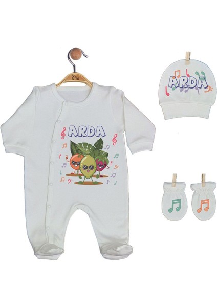 Isme Özel Organik Baskılı %100 Pamuk Tulum, Battaniye ve Yastık Kılıfı Hastane Çıkışı fiyatları