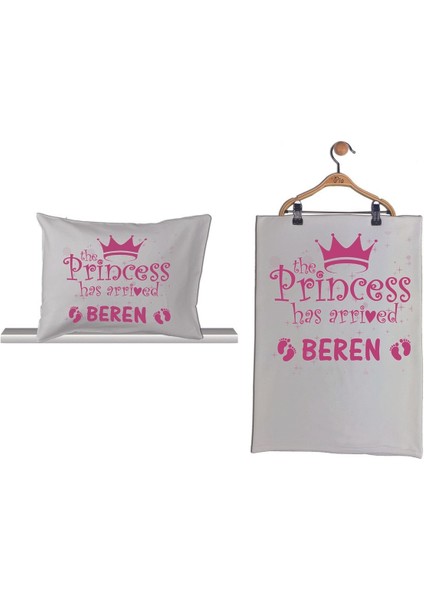 Isme Özel Organik Baskılı %100 Pamuk Tulum, Battaniye ve Yastık Kılıfı Hastane Çıkışı modelleri