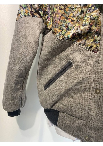 Vintage Oversize Retro Etnik Desenli Kürklü Ceket Ardg4 indirimleri