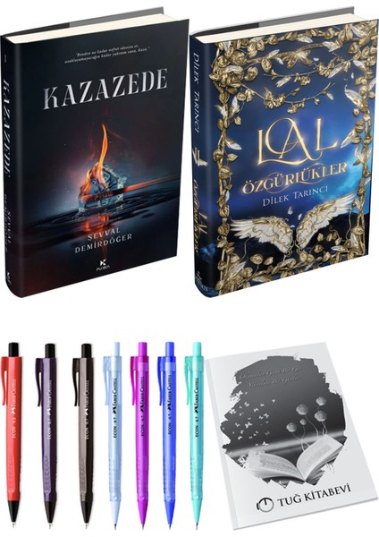 Lal Özgürlükler 2 Ciltli ve Kazazede 1 Ciltli Şevval Demirdöğer 2li Set + Hediyeli