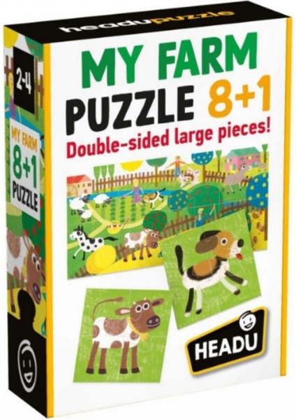 My Farm Puzzle 8+1 (2-5 Yaş) IT20867