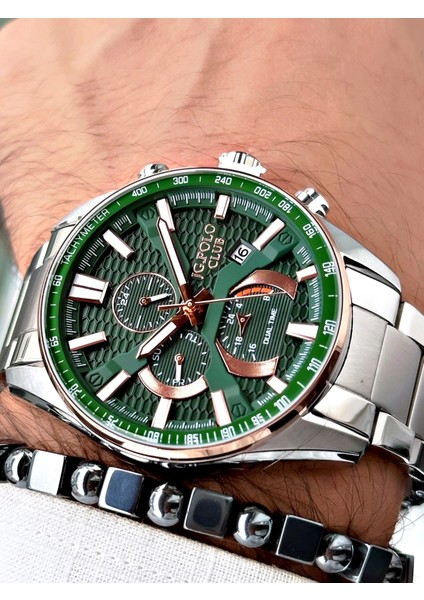 Jg. Polo Clup JPC.0624 S03151B.0 Çelik Kordon Erkek Kol Saati fırsatları