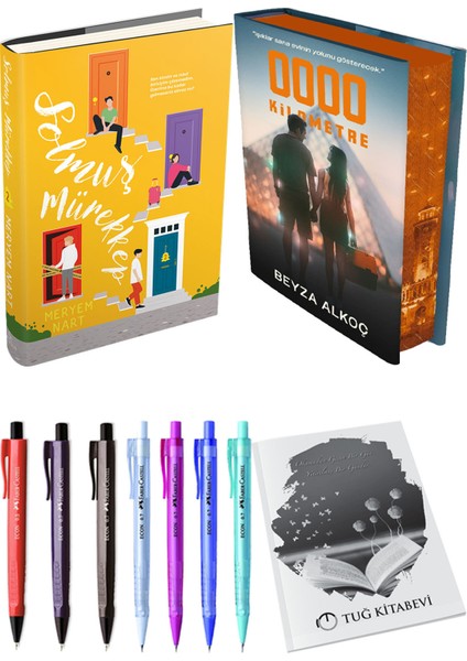 Sıfır Kilometre Film Özel Baskı Ciltli ve Ephesus Solmuş Mürekkep 2 Ciltli Meryem Nart 2li Set + Hediyeli
