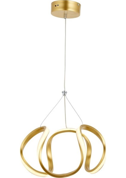1666-30 Sarı LED Avize(Beyaz Işık -Sarı Işık - Gün Işığı)